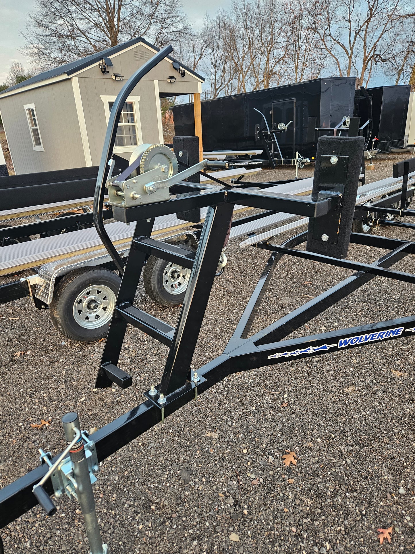 2026 Wolverine 26ft HD pontoon trailer