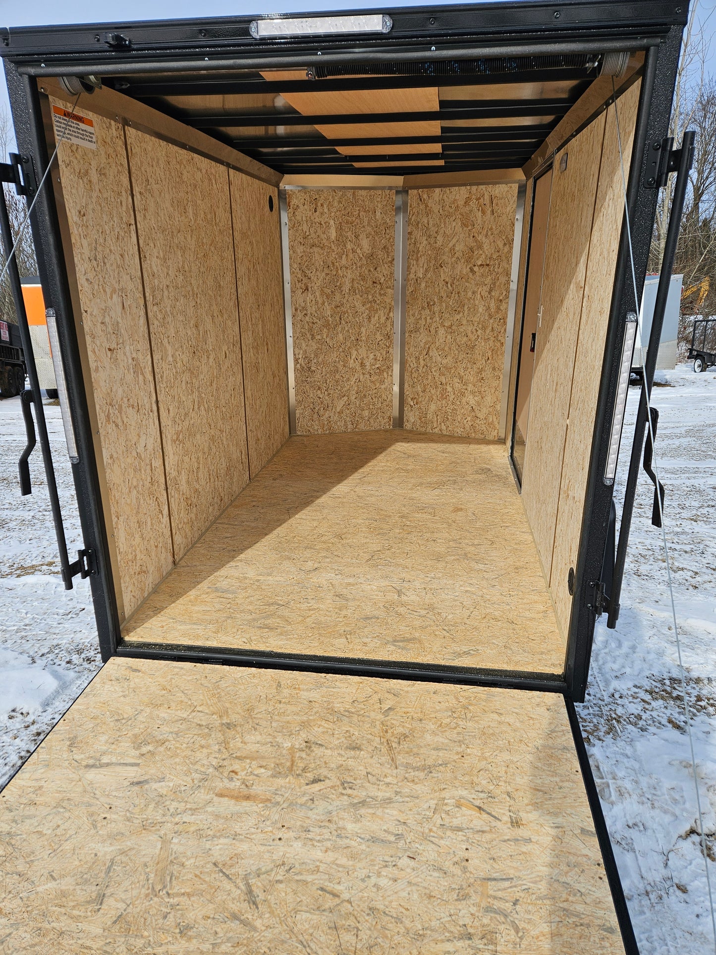 6ft. X 12ft. Enclosed trailer