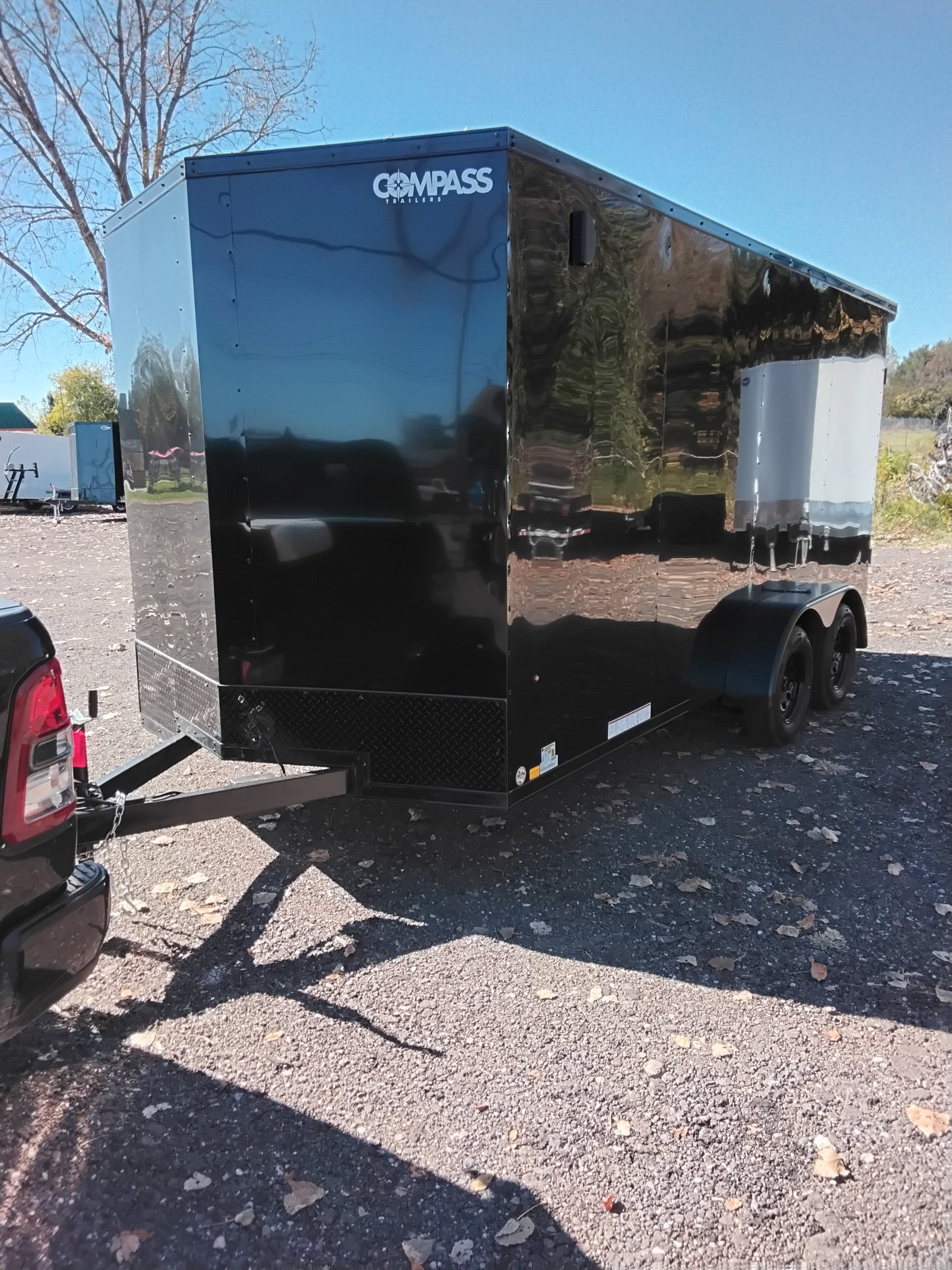 2026. 7'x16'  Compass Enclosed Trailer