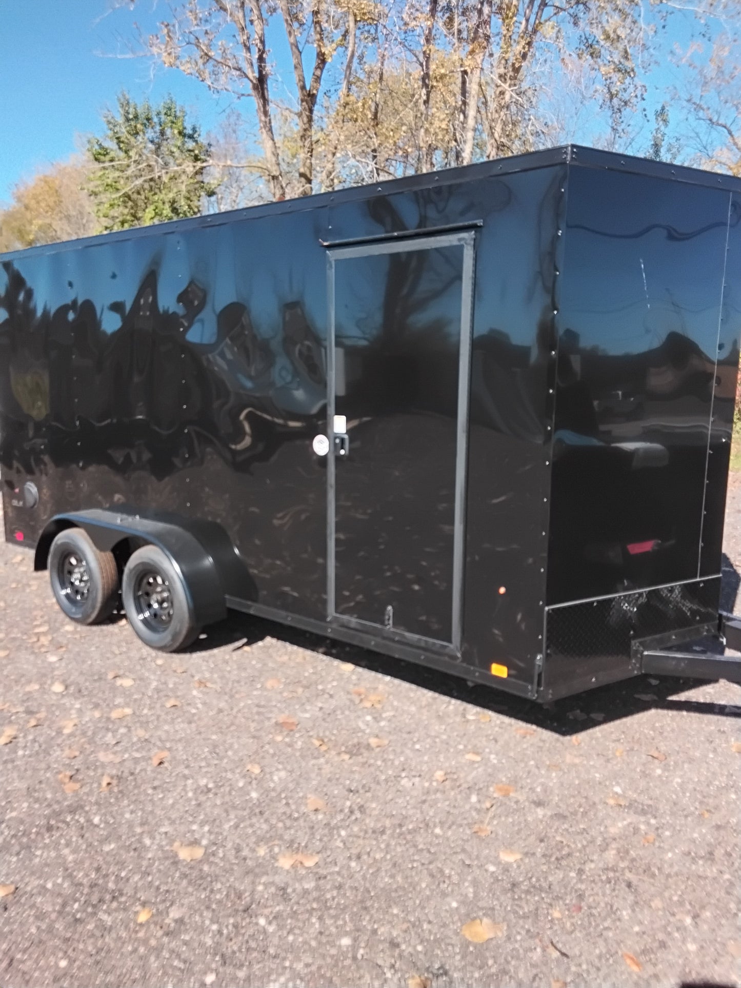 2026. 7'x16'  Compass Enclosed Trailer