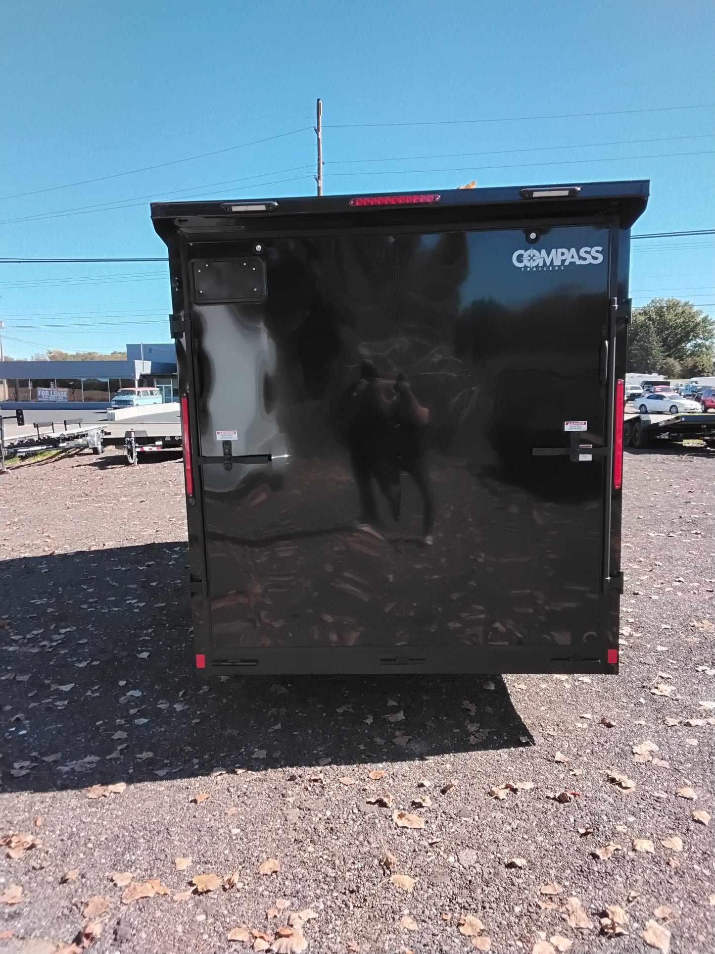 2026. 7'x16'  Compass Enclosed Trailer